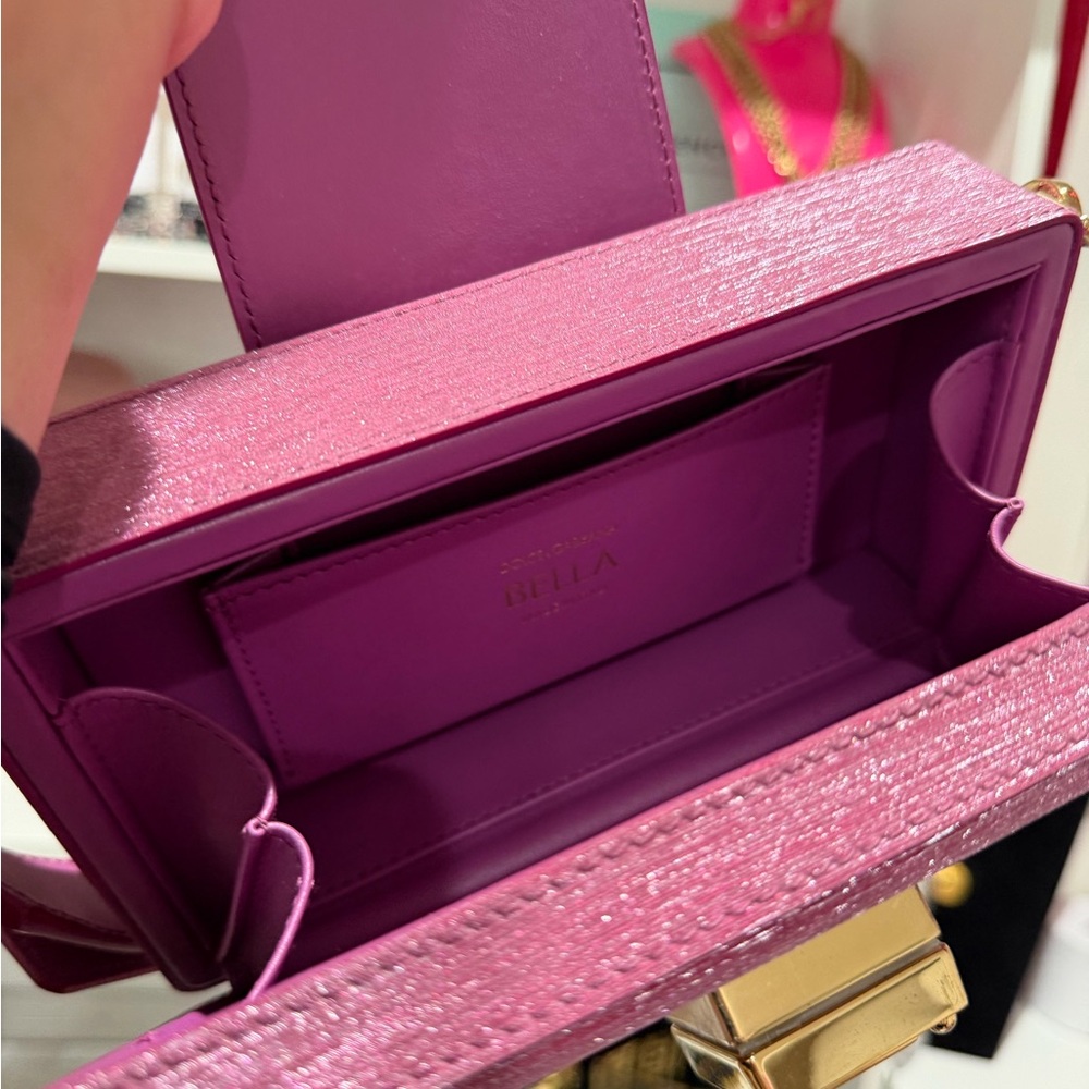 Dolce and Gabbana Pink and Gold Bag - Picture 10 of 13